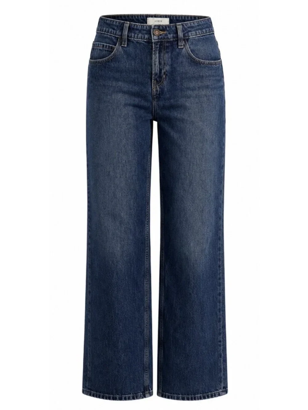 Hollister Low Rise Baggy Jeans Womens Sz 10R  Blue Wide Leg Y2K Skater 34x30 - Picture 2 of 8